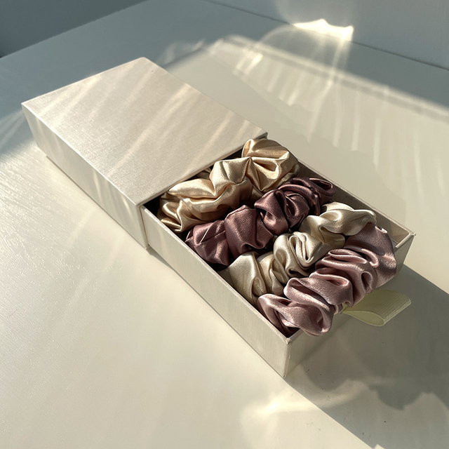 Шелковые гладкие высококачественные круги для волос из шелка по индивидуальному заказу