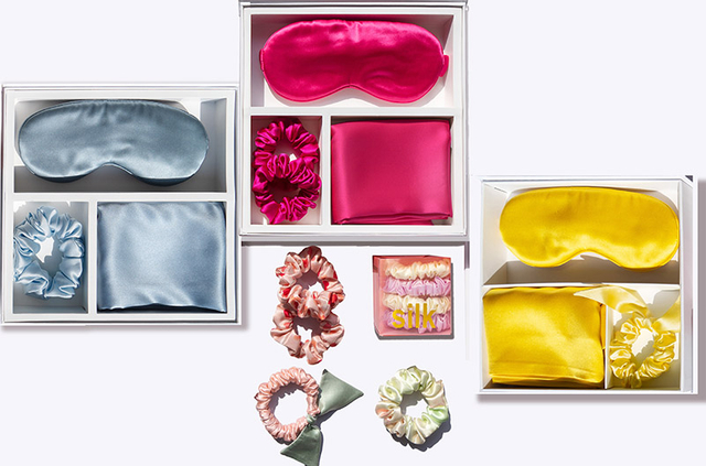 Роскошный шелковый набор для сна с мягким уходом за кожей