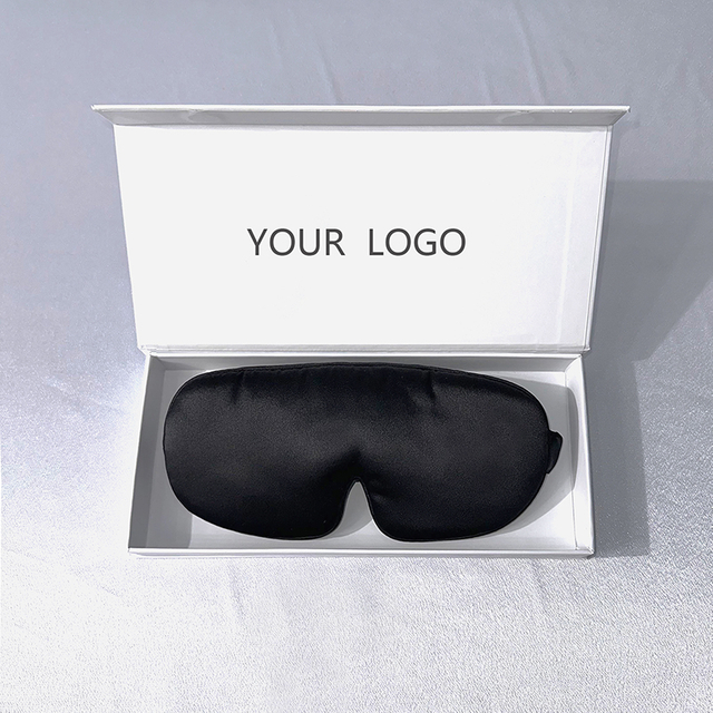 Усовершенствованная увлажняющая и светоблокирующая шелковая маска для глаз для сна