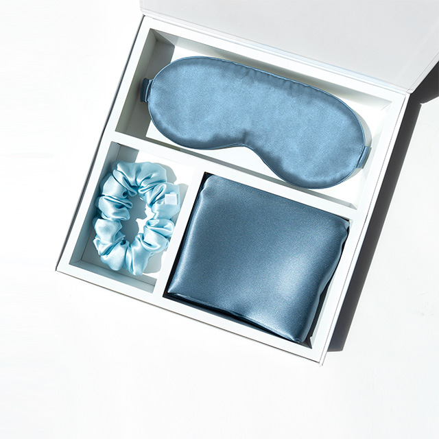 Мягкий и усовершенствованный набор для сна из шелка для ухода за кожей