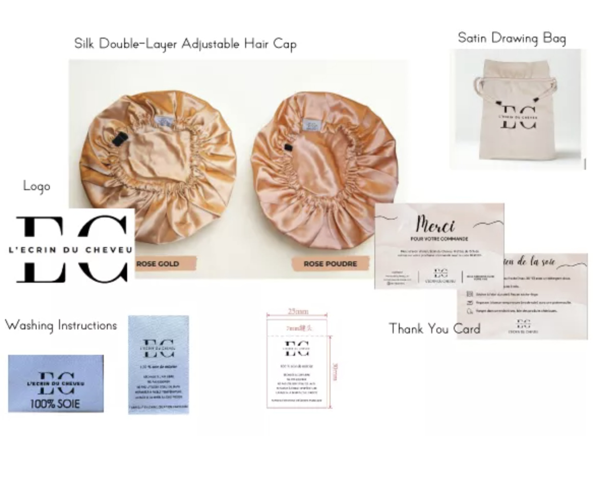 Шелковой Scrunchie