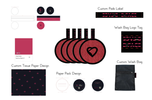 Чехол 5: женский чехол для снятия макияжа